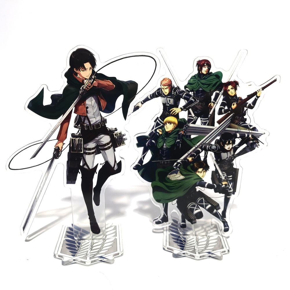 Action Figure Stand - هجوم على تيتان الاكريليك الدائمة إرين