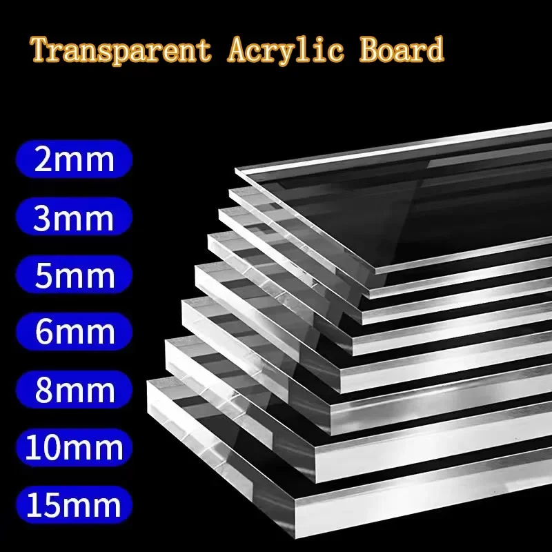 Display Case Acrylic - لوحة شبكي شفافة من الأكريليك الشفاف