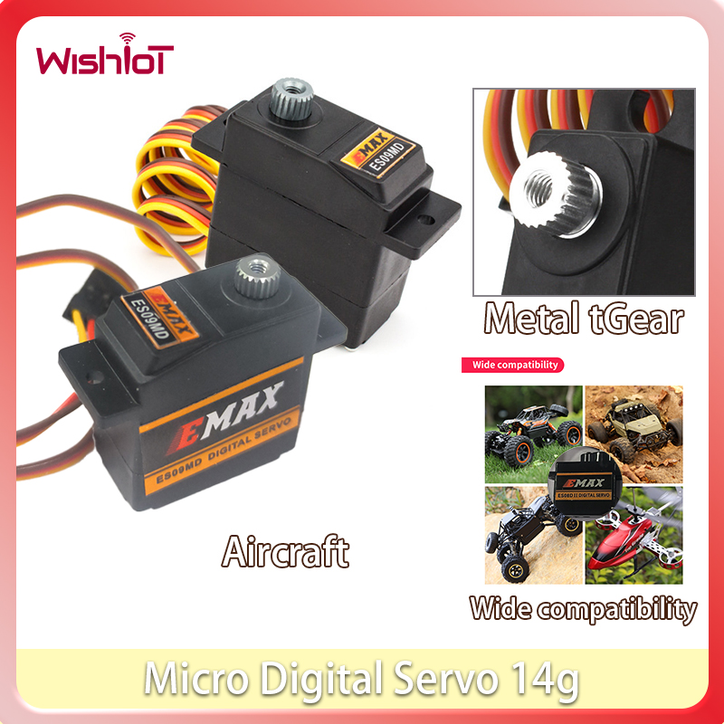 Model Airplane Plastic - 14 جرام مايكرو أجهزة رقمية ES09MD