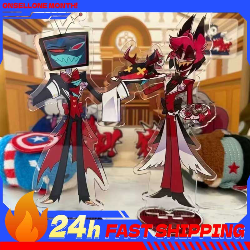 2 قطعة ملحقات أنيمي Hazbin Ala - مراجعة Figma Stand Set وسعره