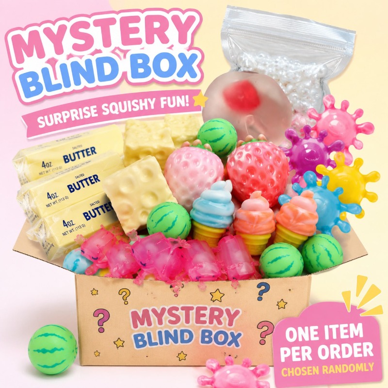 أكثر من 100 نمط من صناديق الهد - مراجعة Mystery Box Blind Bag وسعره