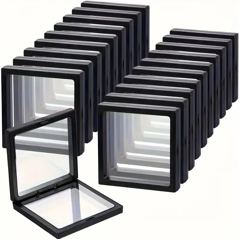 20 قطعة من صناديق العرض العائم - مراجعة Display Case Acrylic وسعره